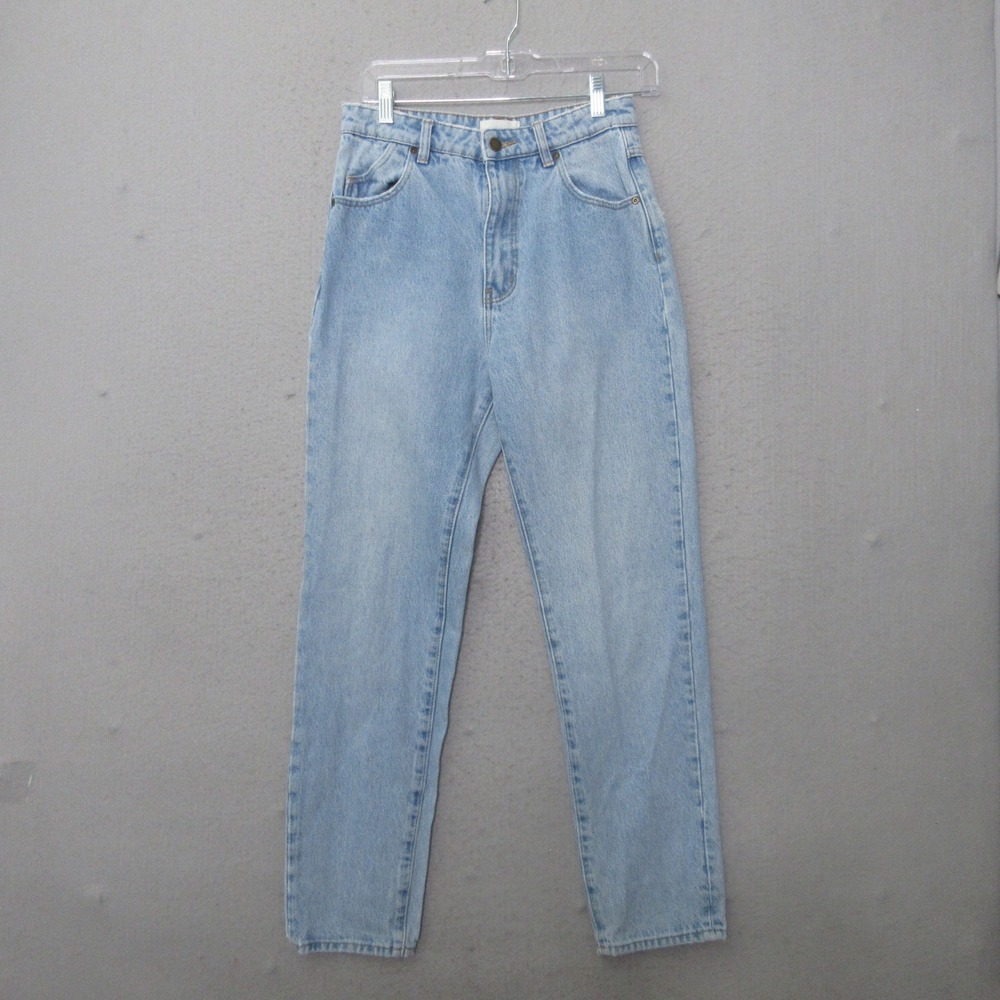 Rollas‎ Jeans Women 26 Dusters High Rise Slim Light Wash Denim 90s Minimalism